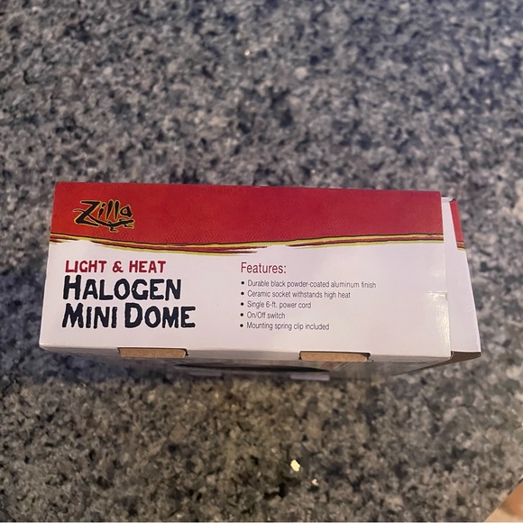 Terrarium Heat Lamp Halogen Mini Dome - Picture 7 of 7